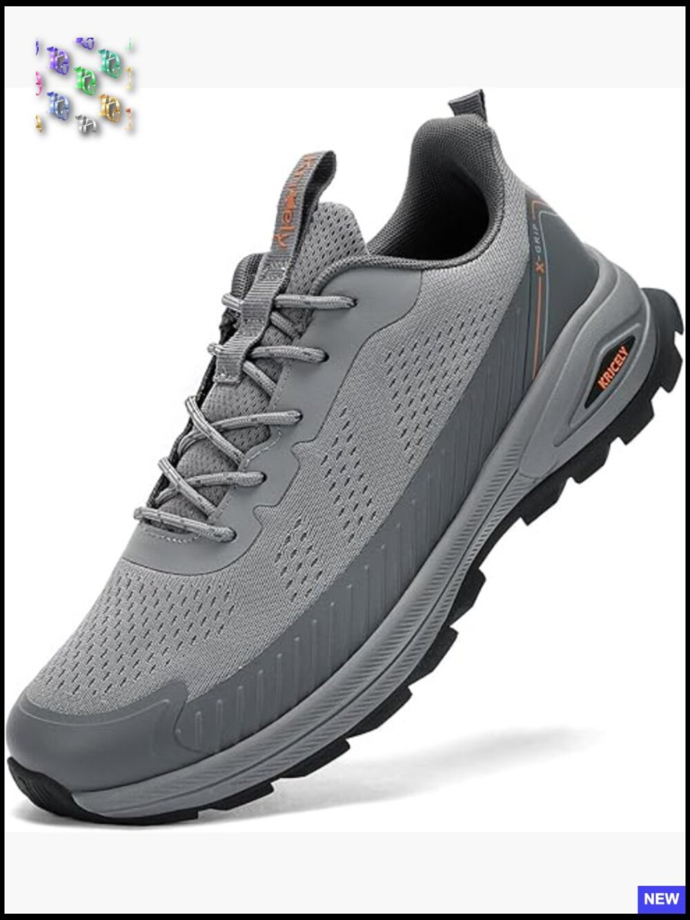 Trail Running Sneakers Lightweight Breathable Non Slip Shock Absorbing Hiking